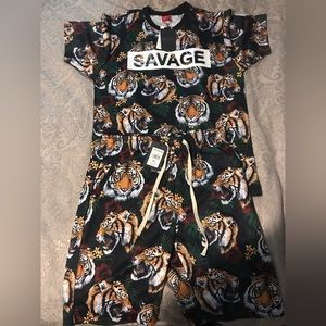 Shorts and shirt outfit